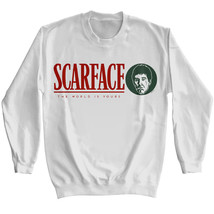 Scarface Have a Cigar Sweater Tony Montana The World is Yours Gangster M... - $47.50