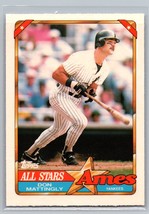 1990 Topps Ames All-Stars #18 Don Mattingly Card New York Yankees - £0.93 GBP