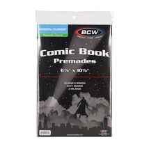 4 packs of 50 (200) BCW Resealable Current/Modern Age Comic Book Bags &amp; ... - $819.38 MXN