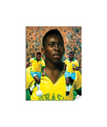 Pele Edson Arantes do Nascimento Soccer Futbol Brazil Brasil Football Ar... - $34.67 CAD+