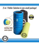 GIK 2-in-1 2-Inch Foam Roller Deep Tissue & Muscle Recovery Improve Flexibility - $17.50