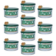 Briwax Original Furniture Wax 16 Oz - Light Brown (Pack of 10) - $4,570.72 MXN