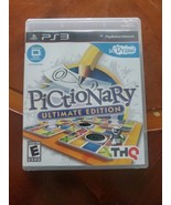 Sony PS3 Pictionary Ultimate Edition Video Game uDraw Tablet PlayStation... - $14.54