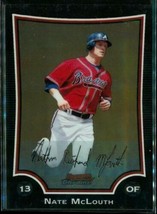 2009 Baseball Trading Card TOPPS Bowman Chrome #19 NATE MCLOUTH Atlanta Braves - £6.50 GBP