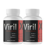 2 Pack Viril X All Natural Formula Dietary Supplement 120 Capsules - $1,096.74 MXN