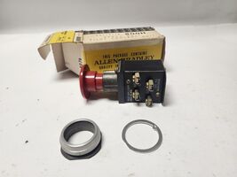 A-B 800H-DK6A Heavy Duty Red Mushroom Head Push Button Pilot Control Unit - $49.99