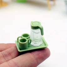 Dollhouse Water Glass and Pitcher 5 Piece Set 1/12 Scale - €2,96 EUR