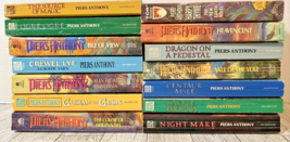 Xanth Series Piers Anthony Lot of 14 Paperbacks TOR Books Fantasy 1970s-1990s - £29.02 GBP