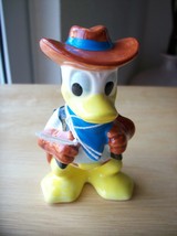 Disney Vintage Japan Donald Duck Cowboy Figurine - £23.43 GBP