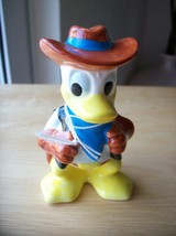 Disney Vintage Japan Donald Duck Cowboy Figurine - £24.05 GBP