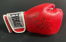 Howard Davis Jr Autographed Everlast Boxing Glove OLYMPIC CHAMP! TO MIKE... - $186.64