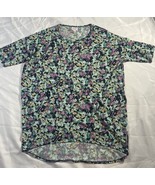 LULAROE LADIES SIMPLY COMFORTABLE SHIRT BLOUSE MULTI-COLOR DISNEY GOOFY ... - $11.29