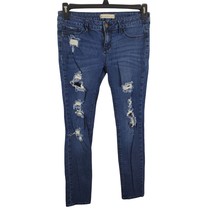 Bullhead Black Jeans Womens/Juniors 9 Dark Wash Low Rise Skinny Leg Casual Botto - £13.11 GBP
