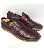 Adidas Mens Acapulco Slip On Skate Shoe Sz 13 Oxblood Leather Loafer Rar... - $101.04 CAD