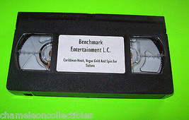 Caribbean  Hook Benchmark Original Promo VHS Video Tape Redemption Arcad... - £18.58 GBP