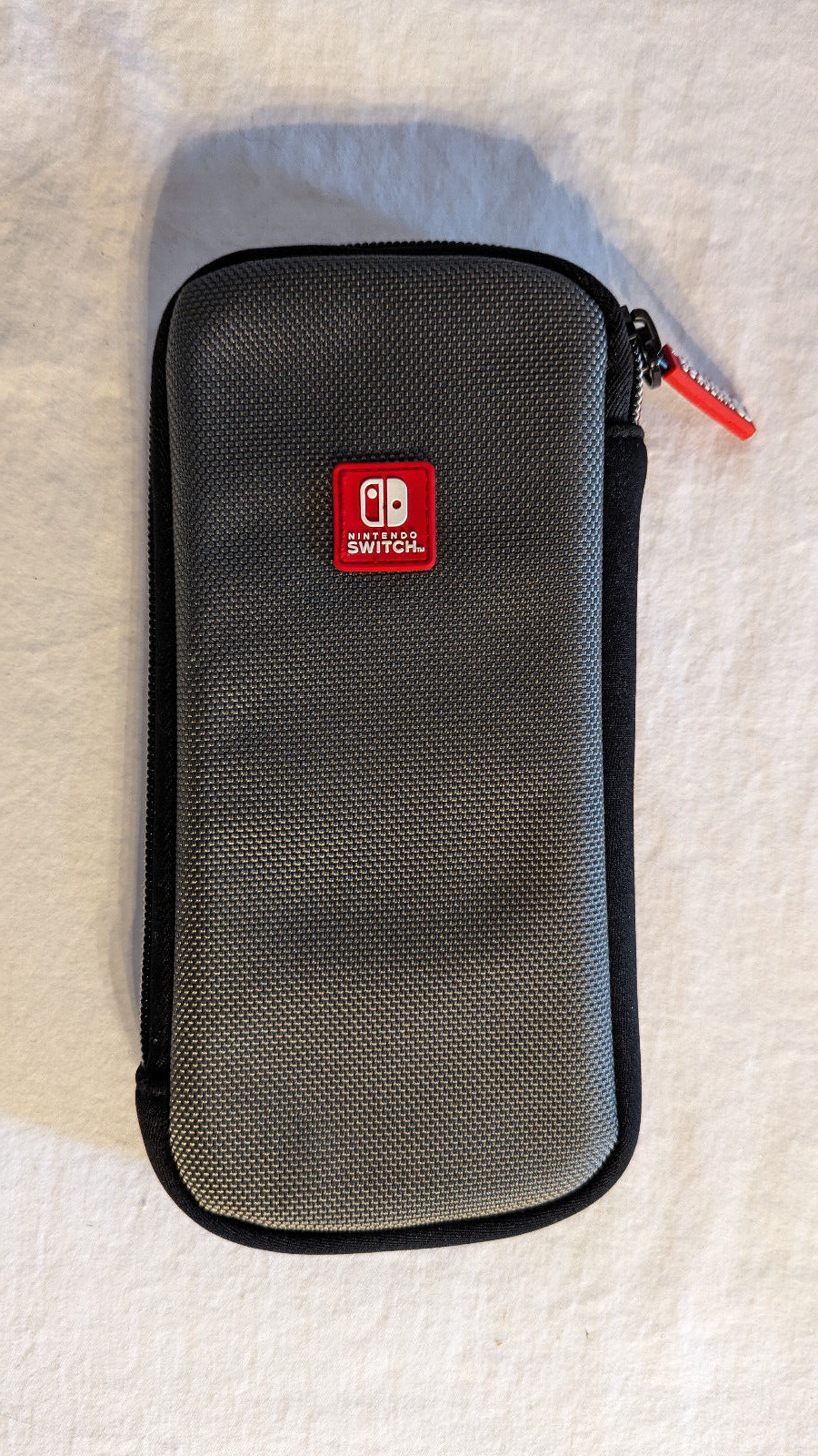 Nintendo Switch Travel Carrying Case Soft (C) Grey Original Authentic Exc. - $9.74