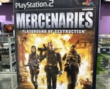 Mercenaries: Playground of Destruction (Sony PlayStation 2, 2005) PS2 Co... - $11.16