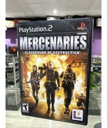 Mercenaries: Playground of Destruction (Sony PlayStation 2, 2005) PS2 Co... - £8.81 GBP