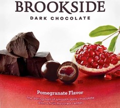 Brookside Dark Chocolate Pomegranate Chewy Center, Juicy Gluten Free Value Price - £12.70 GBP+