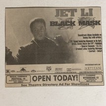 Black Mask Movie Print Ad Jet Li TPA9 - €5,29 EUR