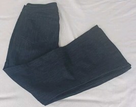 Old Navy Jeans Womens 14 Dark Wash The Flirt Bootcut Denim Mid Rise 35x31 - £8.71 GBP