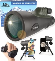 12X52 Monocular Telescope With Smartphone Adapter And Upgraded Tripod, H... - $48.95