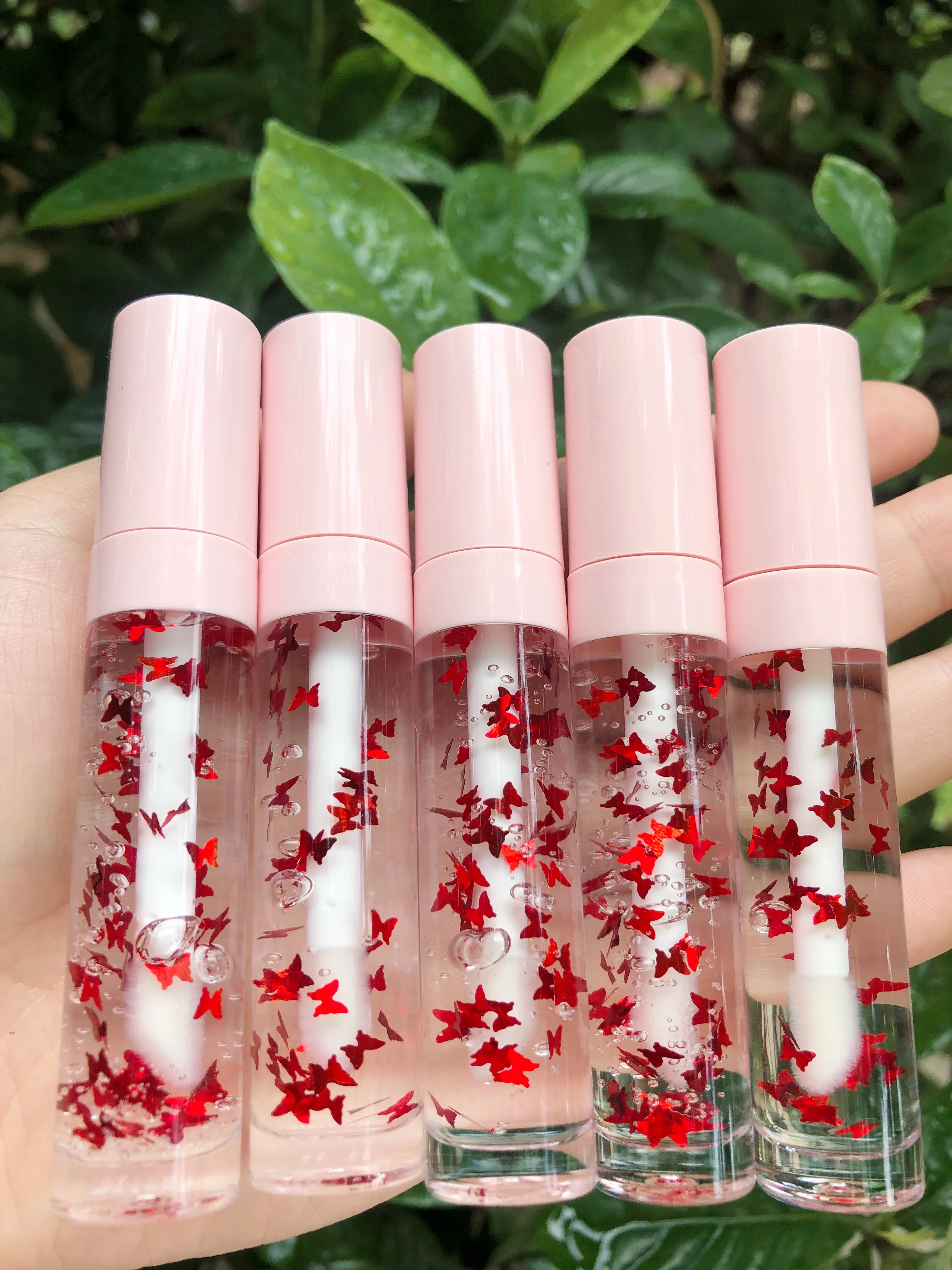 2020 Private Label Custom Waterproof  Tubes  Clear Moisturizing Shiny Glossy Ven - $32.55