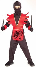 Forum Deluxe Children&#39;s Ninja Halloween Costume Size Small 58262 - £12.56 GBP