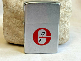 1974 Zippo Lighter Red &#39;G&#39; w/ Arrow Logo Smoking Fire Camping Survival Hiking - £55.84 GBP
