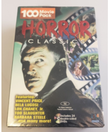 HORROR CLASSICS 100 Movie Film Pack (24 DVD, 2007 Mill Creek Box Set) NE... - £29.56 GBP