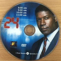 24 Season 1 Disc 3 Replacement DVD Only - £3.89 GBP