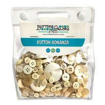 Buttons Galore Button Grab Bag Bonanza Collection Ivory - €9,12 EUR