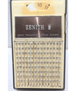 Vintage 1960s Zenith Royal 11 Two Tone  AM Transistor Radio - $29.69