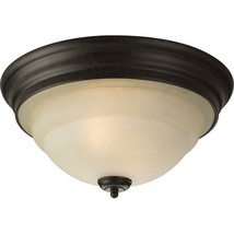 Forged Bronze Ceiling Flushmount Progress Lighting Torino Collection P31... - £34.02 GBP