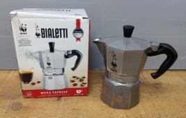 Bialetti - Moka Express: Iconic Stovetop Espresso Maker - 3 Cups (130 ML) - £15.74 GBP