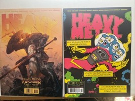 Heavy Metal Magazine #306 &amp; 307 Variants Swamp God 2021 NM Kai Carpenter... - $28.05