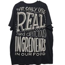 Chipotle Employee We only use real Ingredients Black Uniform Loomstate U... - $16.99