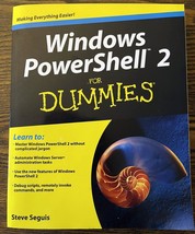 Windows Powershell 2 for Dummies by Steve Seguis: Very Good - $10.66