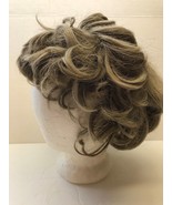 Ash Blonde Curly Short Full VINTAGE Wig - £7.93 GBP