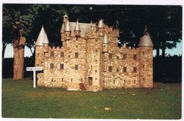 Prince Edward Island PEI Postcard Kensington Model Of Clamis Castle Woodleigh - £1.77 GBP