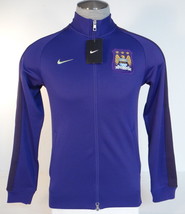 Nike N98 MCFC Manchester City Purple Zip Front Track Jacket Mens NWT - £111.90 GBP
