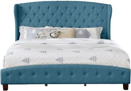 Jayce Bed, Queen, Blue - £345.25 GBP