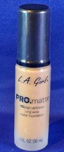 L.A. Girl Pro.Matte High Def Liquid Foundation Makeup Cafe (GLM682) Long WearOp - £6.73 GBP