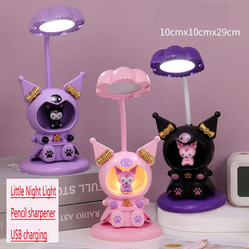 Dy folding eye protection table lamp anime sanrio girly heart cute bedroom bedside thumb155 crop
