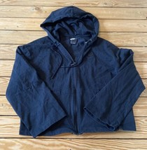 Nike Women’s Full zip Wide Arm Hoodie jacket size M Black R2 - $22.67