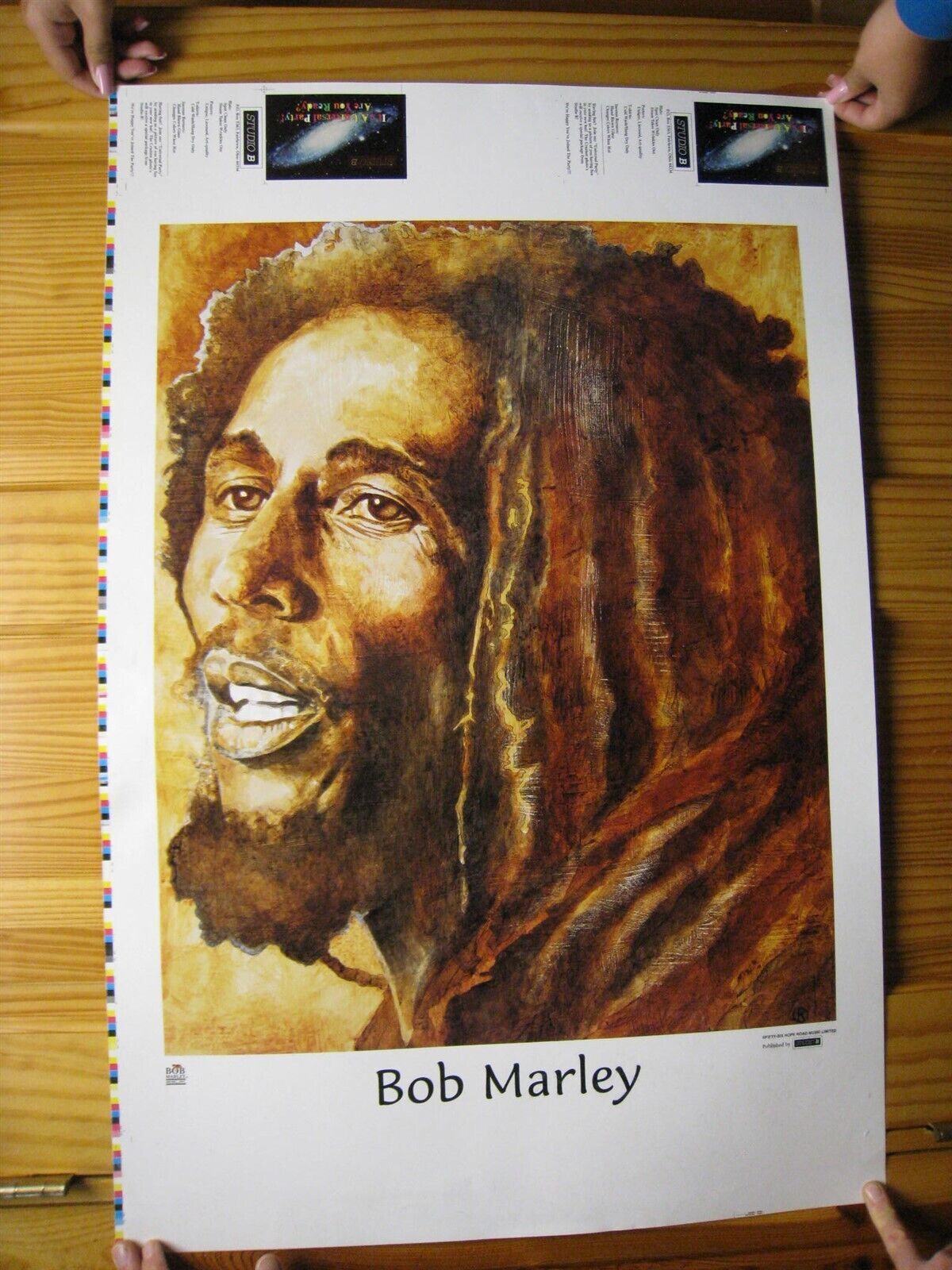 Bob Marley Poster Artista Prova - $179.99