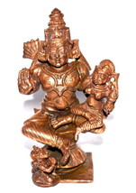 Lord Sita Rama Idol with Hanuman in Pure Solid Copper - $2,712.32 MXN
