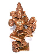 Lord Sita Rama Idol with Hanuman in Pure Solid Copper - €128,37 EUR