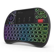 Mini Keyboard, X8 Portable 2.4Ghz Mini Wireless Keyboard Controller With Touchpa - £32.92 GBP