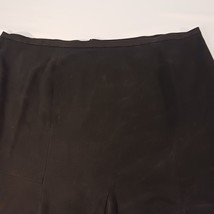 Lane Bryant Size 24 Women's Zippered Black Skirt Measured Size 23 image 6